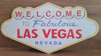 Welcome to las Vegas wandbord