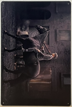 Thomas paard Peaky Blinders wandbord metaal