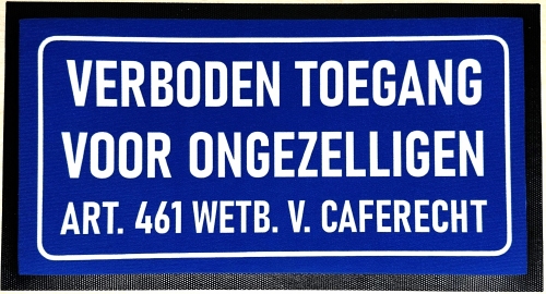 Barmat ongezelligen