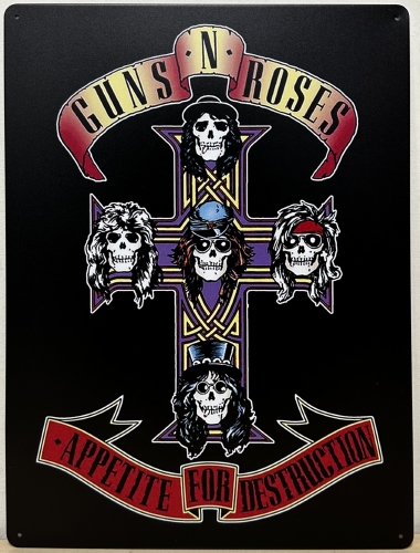 Guns N Roses Appetite for destruction wandbord