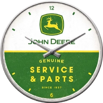 John Deere service en parts wandklok