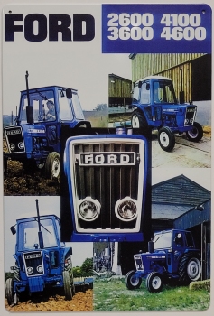 Ford tractoren 2600 3600  4100 4600 reclamebord