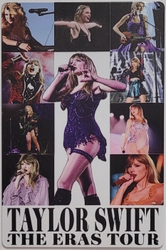 Taylor Swift Eras Tour wandbord van metaal 3