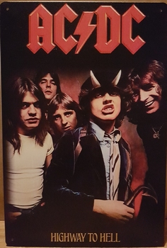 ACDC Highway to hell metaal
