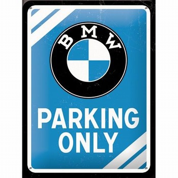 BMW parking only wandbord