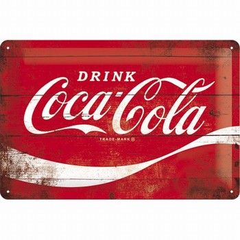 Coca cola rood logo wave Reliëf