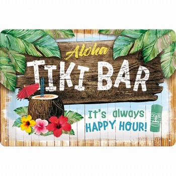 Tiki bar aloha happy hour relief
