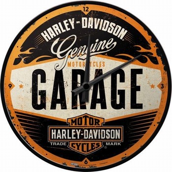Harley Davidson Garage klok