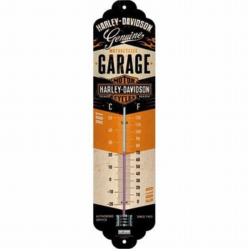 Harley Davidson Garage thermometer metaal