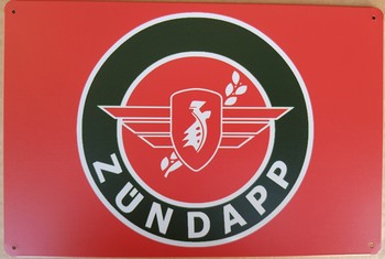 Zundapp logo metaal